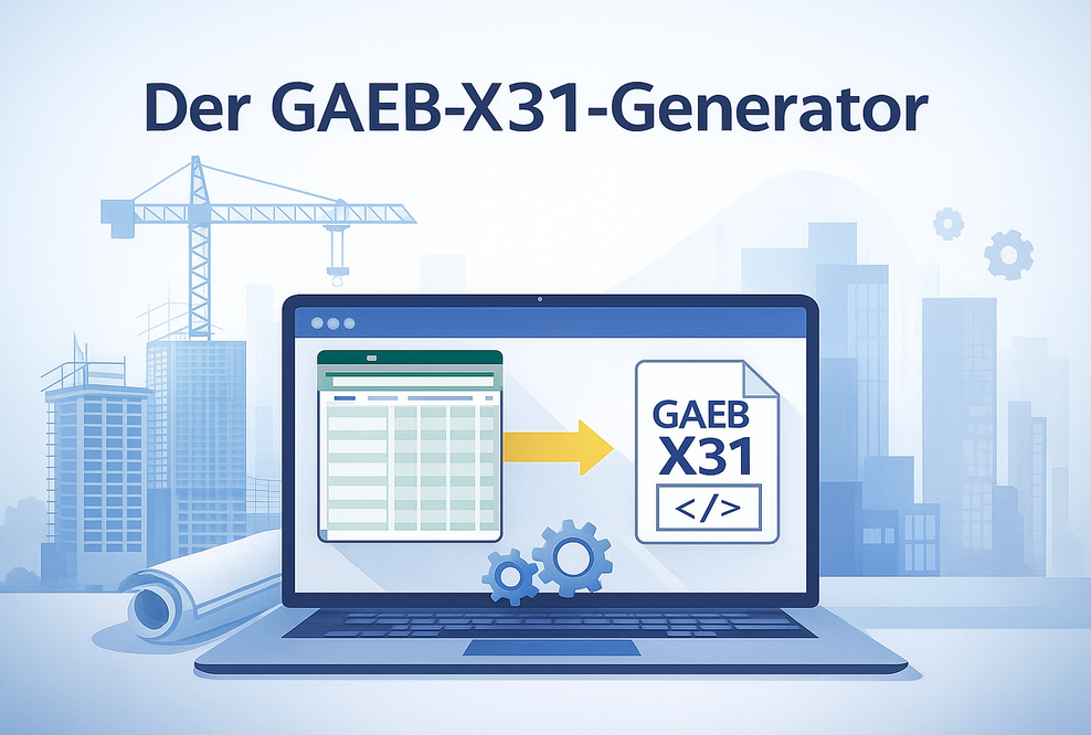 Neue Erweiterung für GAEB-Online 2025 vereinfacht den Export von GAEB X31