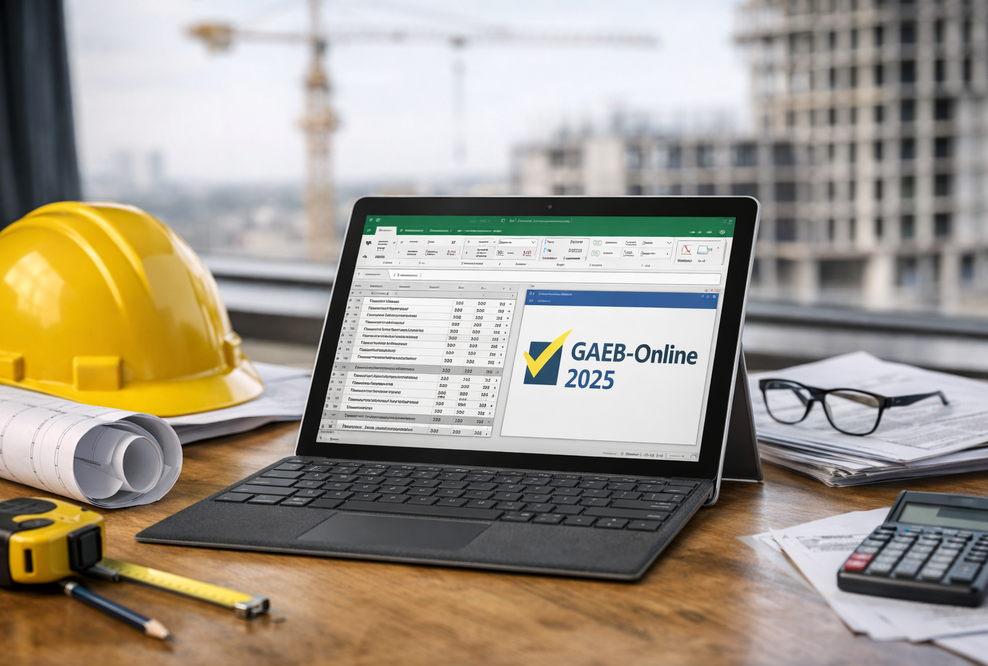 Excel im Bauwesen: Mit GAEB-Online 2025 ein unverzichtbares Werkzeug