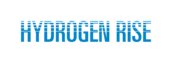 Blaue Schrift auf weißem Hintergrund: Hydrogen Rise