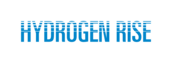 Blaue Schrift auf weißem Hintergrund: Hydrogen Rise
