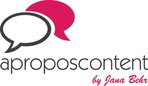 Aproposcontent by Jana Behr