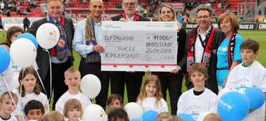 Audi und FC Ingolstadt spielen für UNICEF