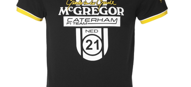 Caterham F1 Team Kollektion 2013 by McGregor – Exklusive Giedo van der Garde Fan Mode geht an den Start