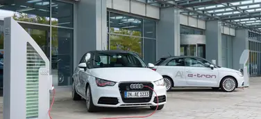 Der Audi A1 e-tron bei den „Schaufensterprojekten Elektromobilität“