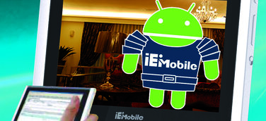 Stylisher Tablet-PC für kommerziellen Einsatz