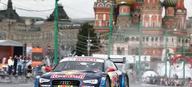 Audi RS 5 DTM vor Rennpremiere in Moskau