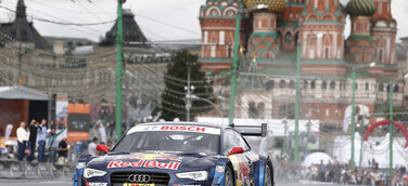 Audi RS 5 DTM vor Rennpremiere in Moskau