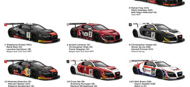 Audi-Teams peilen dritten Sieg in Spa an