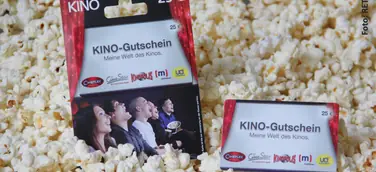 E-Geld Karten für Kino und Shopping