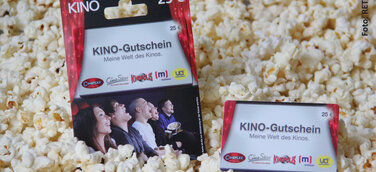 E-Geld Karten für Kino und Shopping