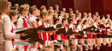 Audi Jugendchorakademie auf Italientournee