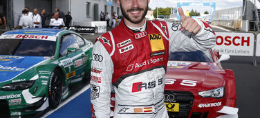 DTM 2013: Zwei Audi RS 5 DTM in Startreihe zwei