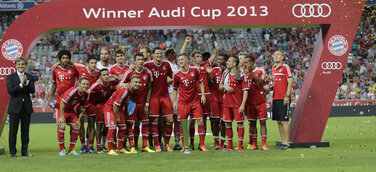FC Bayern München holt Audi Cup 2013