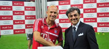 Packender Auftakt des Audi Cup 2013