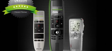 Professionelle Nutzer von Spracherkennung wählen meist ein Philips-Diktiergerät