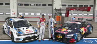 Rallye-Star Ogier im Audi RS 5 DTM