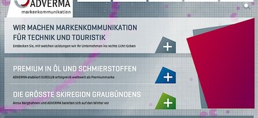 Website online: ADVERMA präsentiert sich im neuen Corporate Design