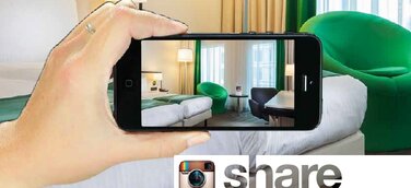 Radisson Blu, weltweiter Vorreiter beim kostenfreien Internet, und Park Inn by Radisson lancieren Instagram-Kam