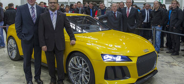 Rekordbeschäftigung bei Audi