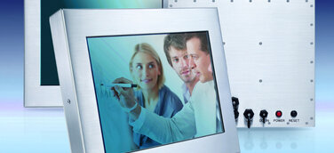 15“ Dual Core Panel-PC im IP65 Edelstahlgehäuse