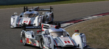 Audi in Shanghai in Startreihe eins