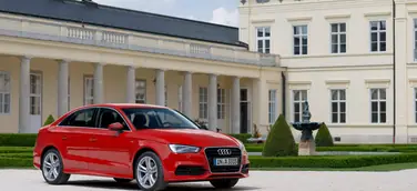 Goldenes Lenkrad für Audi A3 Limousine