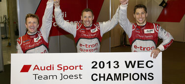 Sechster WEC-Saisonsieg für Audi und Fahrer-Weltmeistertitel in Shanghai*