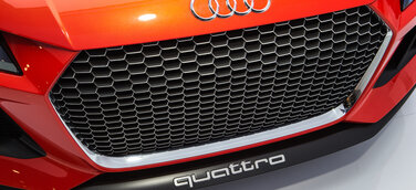 Weltpremiere auf der CES 2014 in Las Vegas: Der Audi Sport quattro laserlight concept
