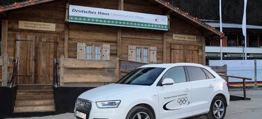 Audi wünscht deutscher Olympiamannschaft viel Erfolg in Sotschi