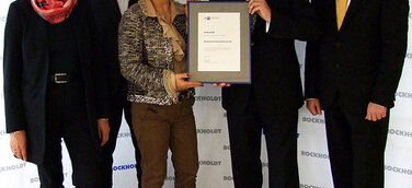 Bockholdt für Weiterbildungsaktivitäten ausgezeichnet