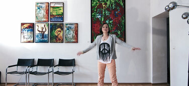 Galerie Unikat Gelsenkirchen präsentiert Mixed Medias von Julia Kellerbrandt
