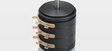 Hochpräzises, industriegerechtes Mehrfachpotentiometer