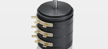Hochpräzises, industriegerechtes Mehrfachpotentiometer