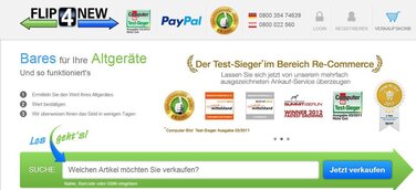 FLIP4NEW wird noch schneller – mit PayPal