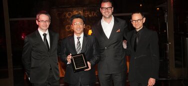 Jebsen Industrial vom Objektivhersteller Angenieux als „Bester Vertriebspartner 2013“ ausgezeichnet