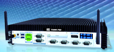 Lüfterfreier Box-PC mit dual CAN-Bus