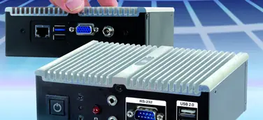 Lüfterfreier, ultra kompakter Box-PC mit Quad Core CPU