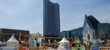 Ein Beachvolleyballfest der Superlative