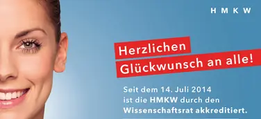 HMKW institutionell akkreditiert