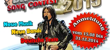 Ausschreibung – 3. internationaler Musikpreis deutschsprachiger Schlager-, Pop- und Rockmusik