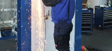 Massive Stahltür der Serie S4 HighSecurity wurde in der höchsten Schutzklasse in RC5 und RC6 geprüft