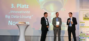 Ausgezeichnet - NorCom erhält Preis für innovativste Big Data Lösung