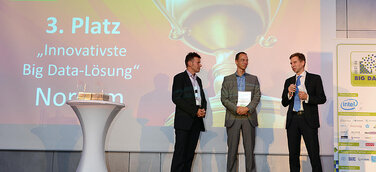 Ausgezeichnet - NorCom erhält Preis für innovativste Big Data Lösung