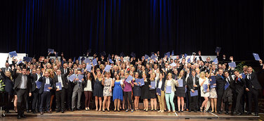 Bachelor-Absolventen an der Berufsakademie verabschiedet