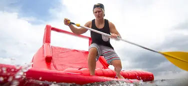 Flensburger Eventagentur Sportschatz startet SUPstacle-Hindernisserie durch Deutschland