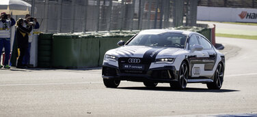 Beweis erbracht: Audi RS 7 concept fährt fahrerlos am Limit