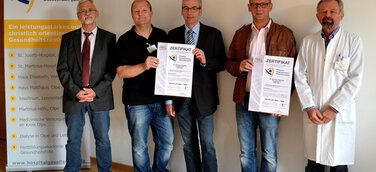 Qualität erfolgreich nachgewiesen - Krankenhäuser der Hospitalgesellschaft nach DIN ISO zertifiziert