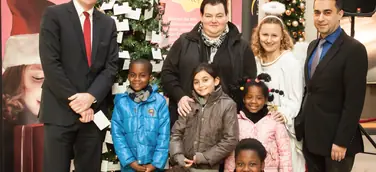 Wunschbaumaktion im FORUM Duisburg am 21. November 2014 gestartet