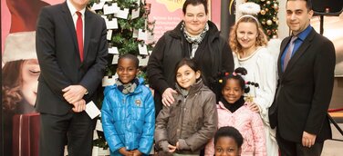 Wunschbaumaktion im FORUM Duisburg am 21. November 2014 gestartet