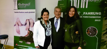 Bundespräsident besucht Rukapol im Rahmen des Gewerkschaftstages